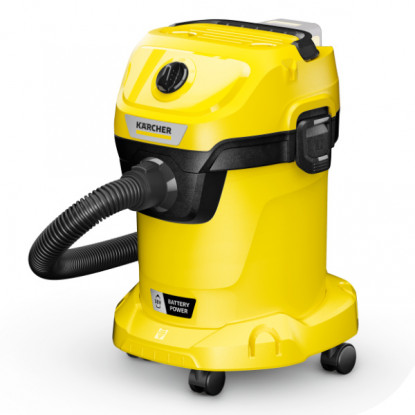 Karcher WD 3-18 Battery Power Vacuum Cleaner | 1.628-550.0