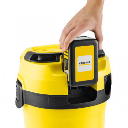 Karcher WD 3-18 Battery Power Vacuum Cleaner | 1.628-550.0