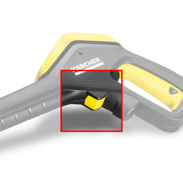Karcher Quick Connect High Pressure Gun Using A Yellow Button Style-2