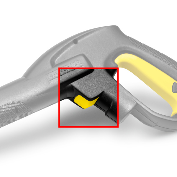 Karcher Quick Connect High Pressure Gun Using A Yellow Button Style-1